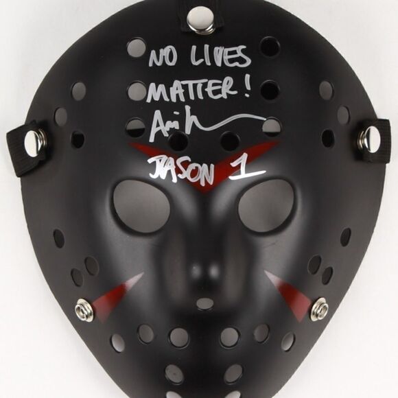Ari Lehman Signed Jason "Friday the 13th" Mask - Picture 1 of 4